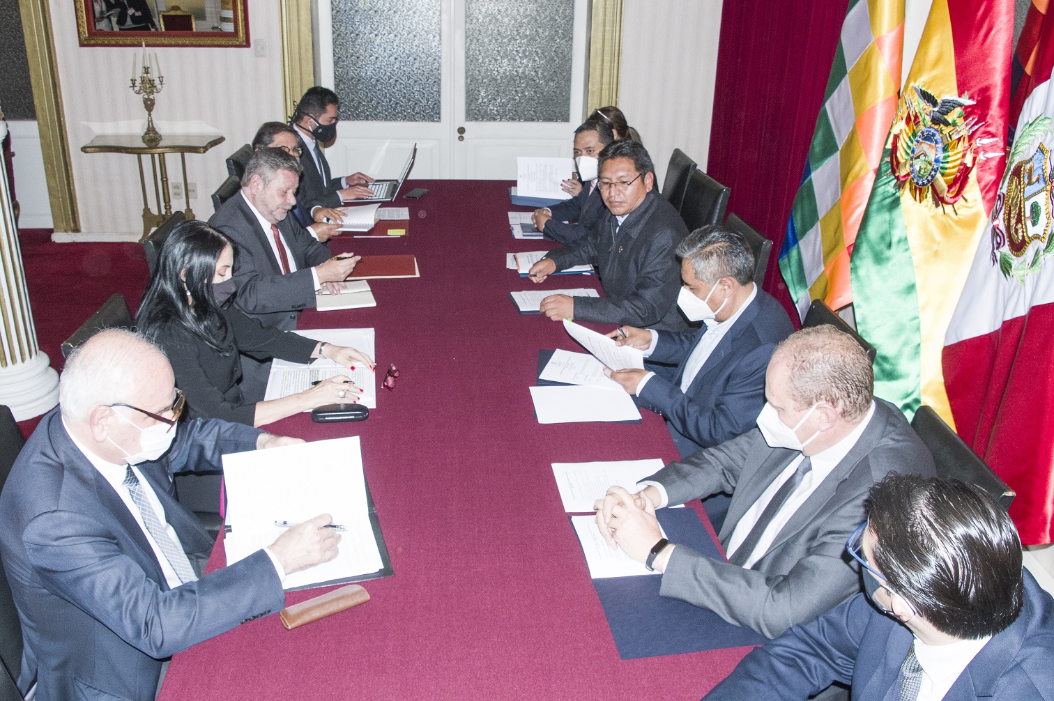 Visita de trabajo a Bolivia de la señora Ministra de Relaciones Exteriores del Perú