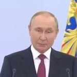Putin proclama en el Kremlim la anexión de cuatro territorios ucranianos: “Es el deseo de millones de ciudadanos. Y es su derecho”