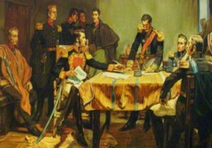 Tratado de Unión, Liga y Confederación perpetua entre Perú y la Gran Colombia. 6 de Julio de 1822